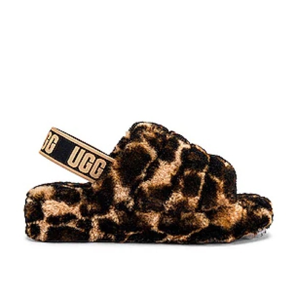 Yeah Slide Slippers Cheetah Fluff Yeah Buy UGG Fluff Yeah Slide